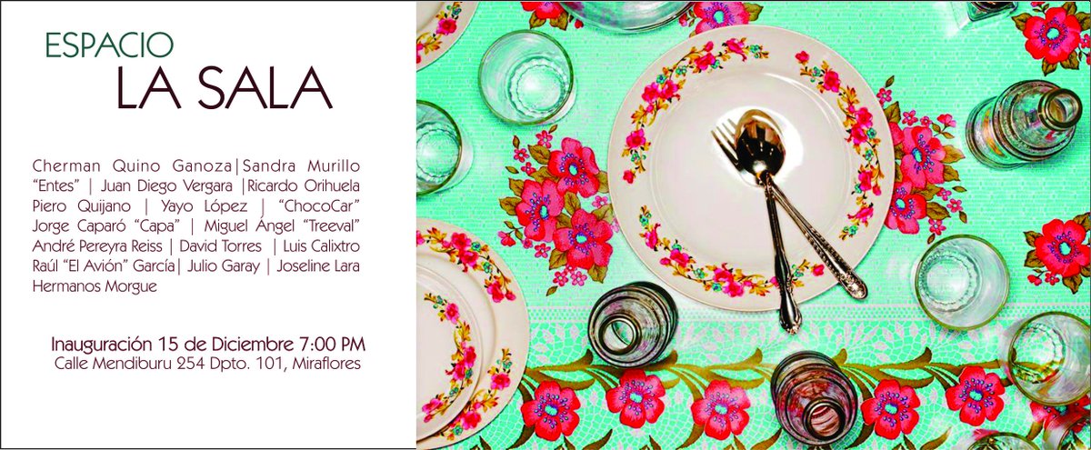ArteMuebleando's tweet photo. @Latina_Noticias Están invitados a la inauguración de #LaSala un nuevo espacio para el arte y el diseño en #Lima https://t.co/3ZHU3rhlxv