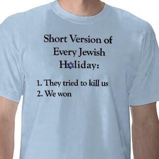 breadforisrael's tweet photo. Short version of every Jewish Holiday #Hanukkah #feedisrael https://t.co/p94zsB2jpu