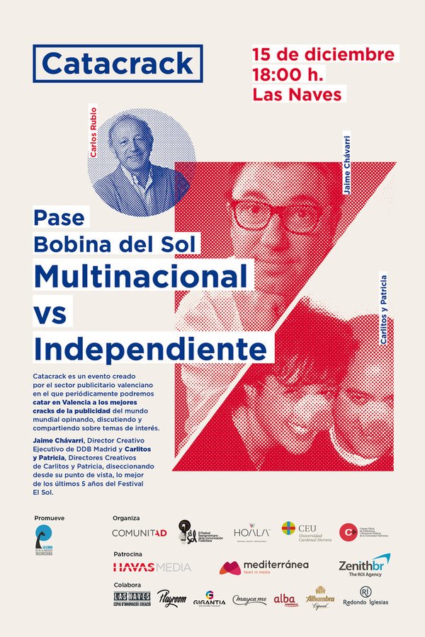 Hoy en Valencia hacemos #catacrack con @DDB_Worldwide en <a href="/lasnaves/">@lasnaves</a>