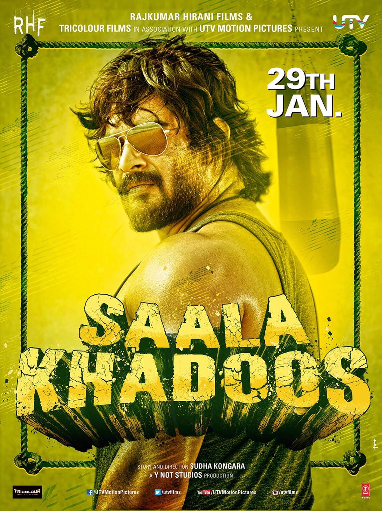 Akshay Kumar (@akshaykumar) on Twitter photo Life is like a boxing match. Really liked the first look of #SAALAKHADOOS! Looking forward. <a href="/RajkumarHirani/">Rajkumar Hirani</a> Life is like a boxing match. Really liked the first look of #SAALAKHADOOS! Looking forward. <a href="/RajkumarHirani/">Rajkumar Hirani</a>