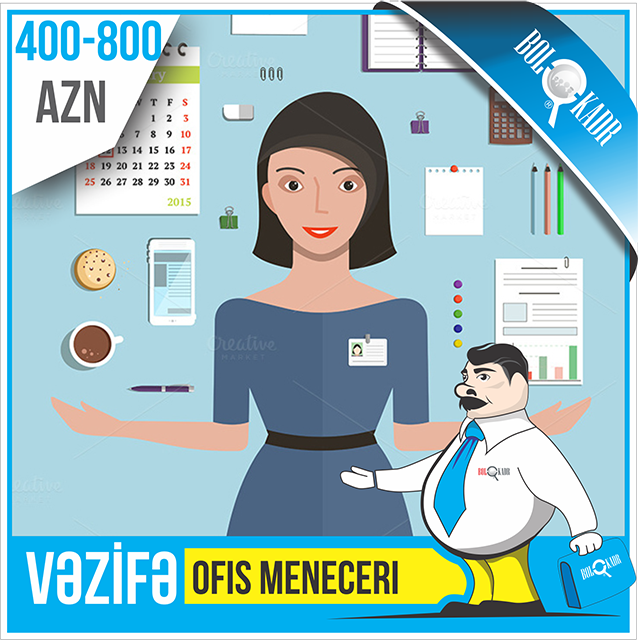 VAKANSIYA: ofis meneceri /.MÜRACİƏT ÜÇÜN LİNK ––> goo.gl/CX5XWG // #aztwi