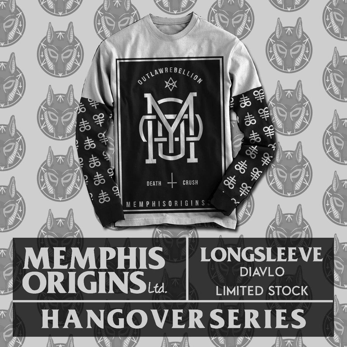 New arrival "HANGOVER SERIES"
DIAVLO LONGSLEEVE
IDR 120K exclude shipping cost
Available size M-L-XL (US)