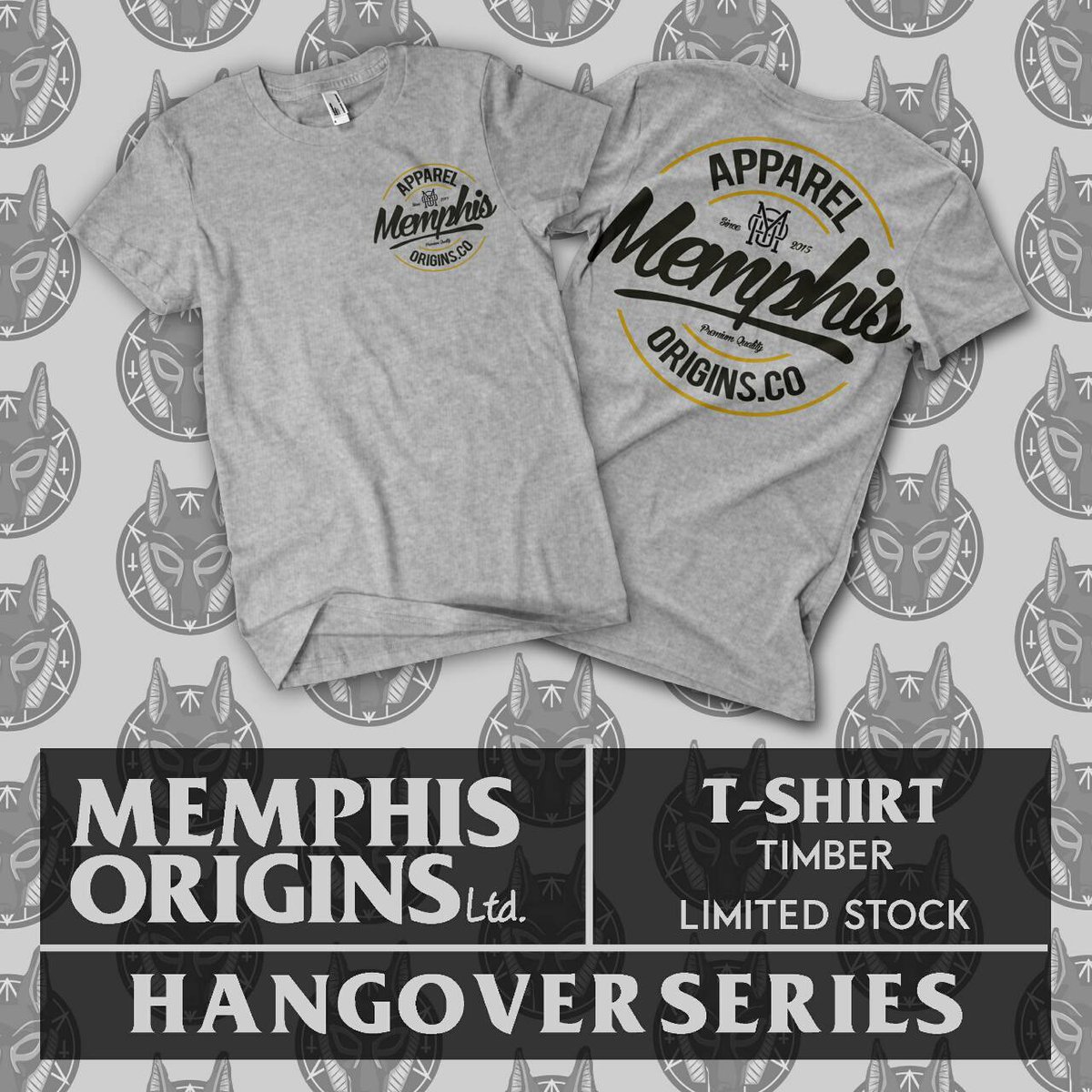 New arrival "HANGOVER SERIES"
TIMBER TSHIRT
IDR 110K exclude shipping cost
Available size M-L-XL (US)