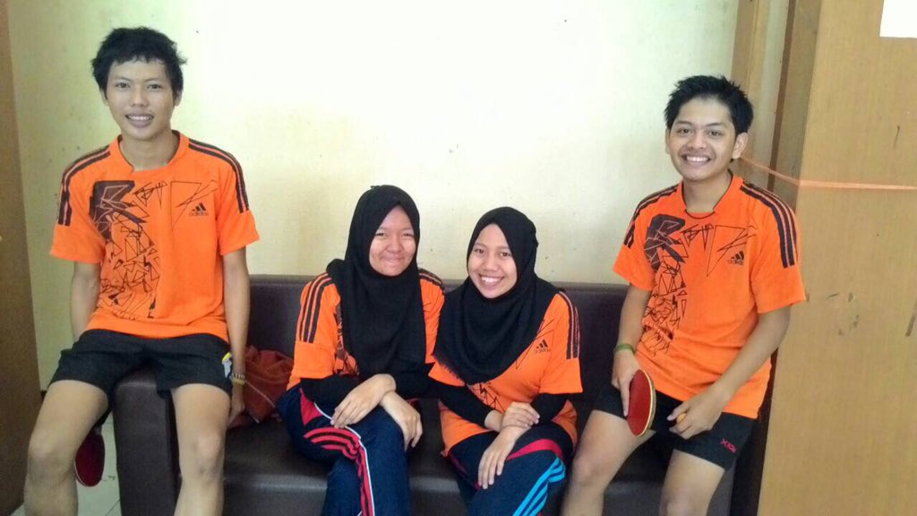 Atlet cabor tenis meja FT #TEKNIKJUARA #POM2015