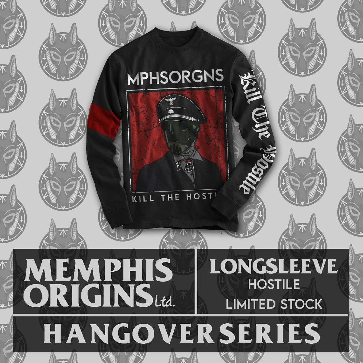 New arrival "HANGOVER SERIES"
HOSTILE LONGSLEEVE
IDR 120K exclude shipping cost
Available size M-L-XL (US)