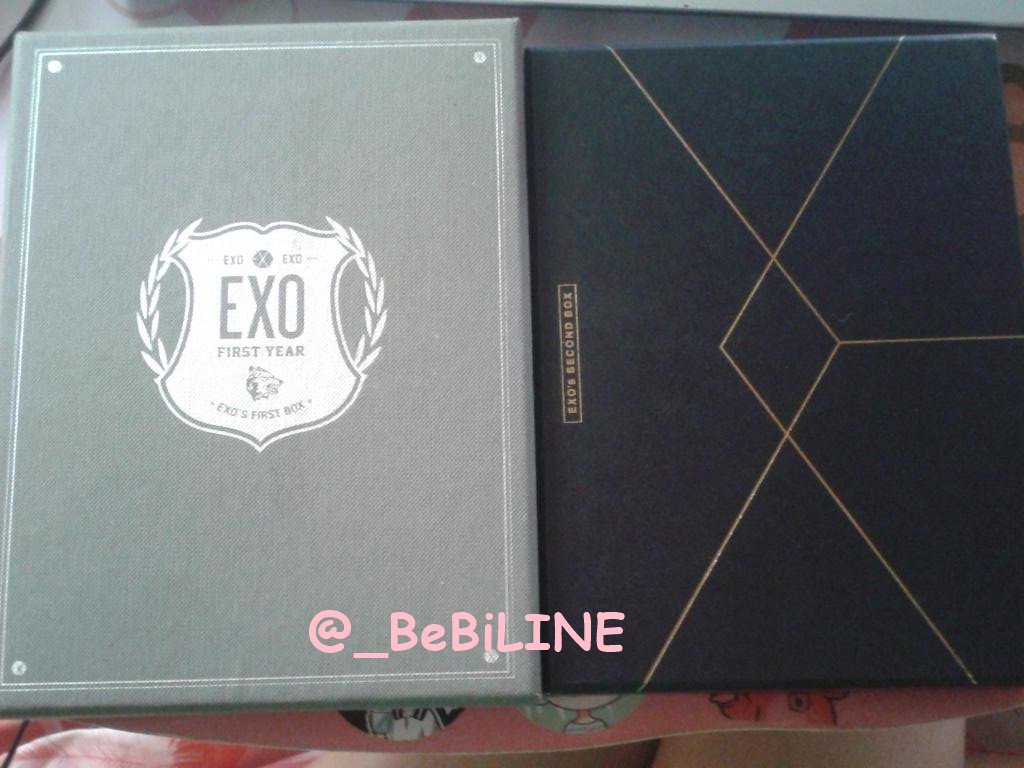_BeBiLINE's tweet photo. (pls RT) ขาย EXO first กับ second box มือสอง แกะดูรอบเดียว ราคา 850บ. รวมส่งลทบ. คู่ 1550 #exo #exosecondbox #แบคคุ https://t.co/WjcBSE8zo1