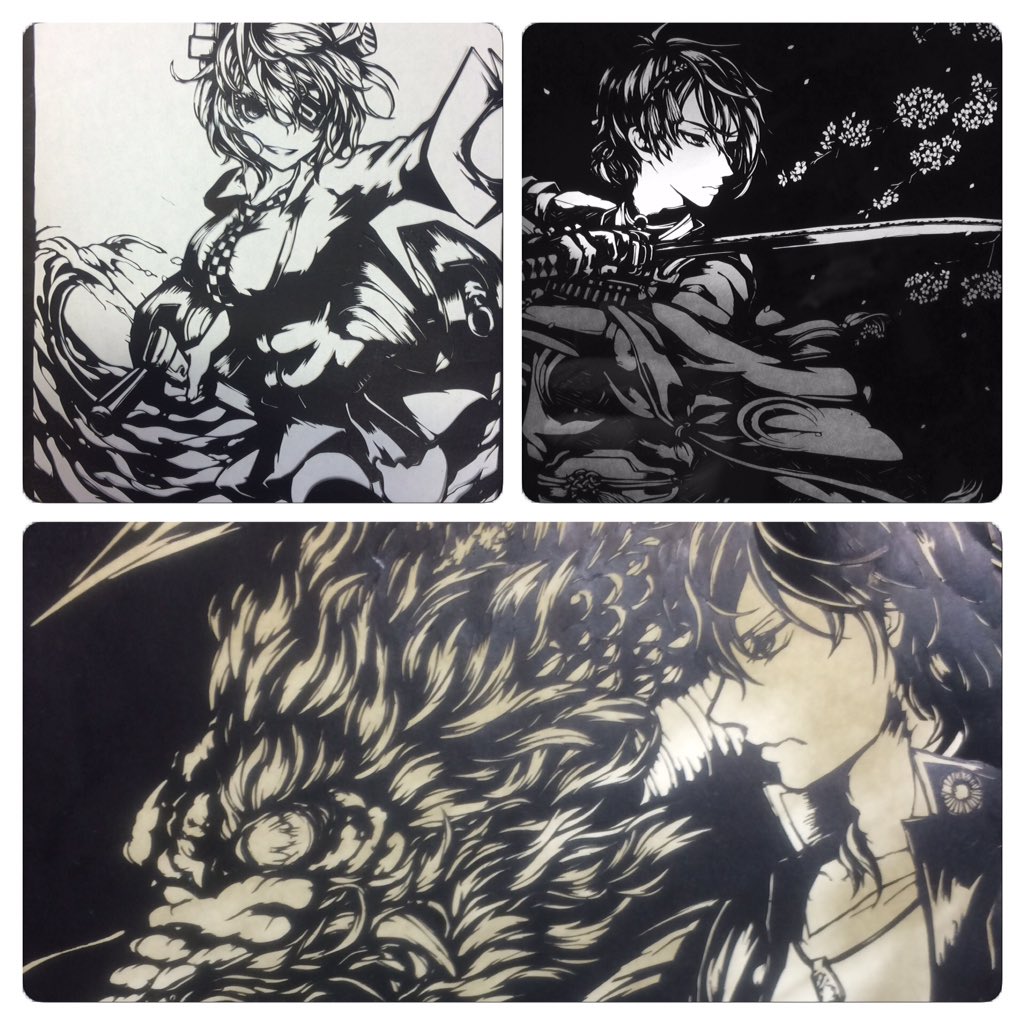 #僕の切り絵が好きそうなフォロワーさんにRTして届けておくれ絵
今年切った切り絵の一部まとめ。
来年は動物とか創作もっと切るつもりー 
