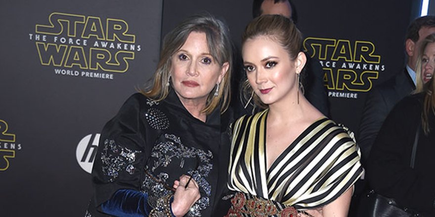 people's tweet photo. Carrie Fisher shared an adorable snap with her daughter Billie Lourd! https://t.co/9VtnswDPx2 https://t.co/9Y7sbVzWOe