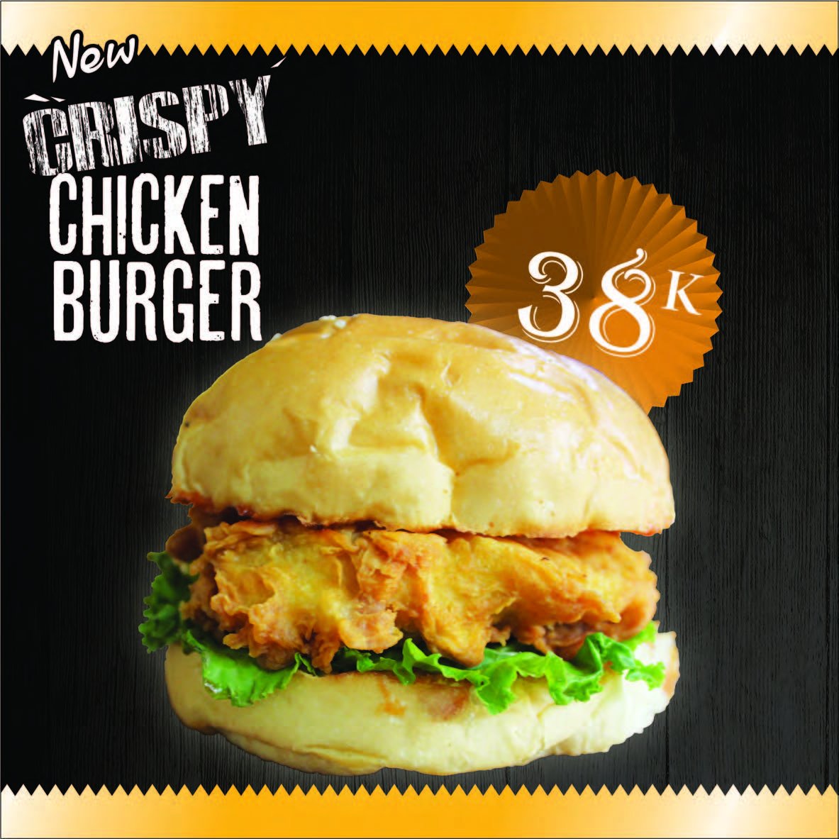 CRISPY CHICKEN BURGER
From Bulaf Cafe
Bulaf Cafe: Jl. Cilandak tengah no.35, telp: 021-75905917
#cafe #crispychicken
