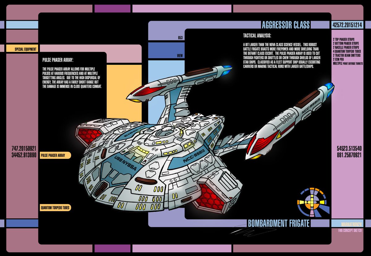 markatron2k's tweet image. Colored a #startrek concept sketch I did previously.  Ya, needs more Beastie Boys, right?  Or not...