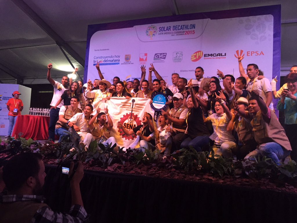 <a href="/alfonsoprada/">Alfonso Prada</a> <a href="/VRISSATEAM/">VRISSA</a> Primer Puesto <a href="/SolarDLAC/">Solar Decathlon LAC 2019</a> Categoría Balance Energético. Felicitaciones !!!!!