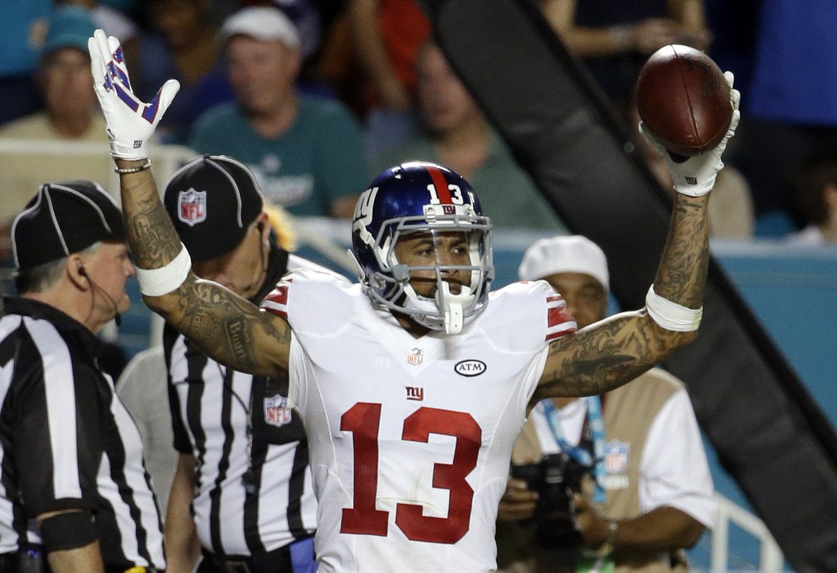 SportsCenter's tweet photo. Odell Beckham Jr.:

• 25 games
• 24 Rec TD

Unreal. https://t.co/S7471VzGHT