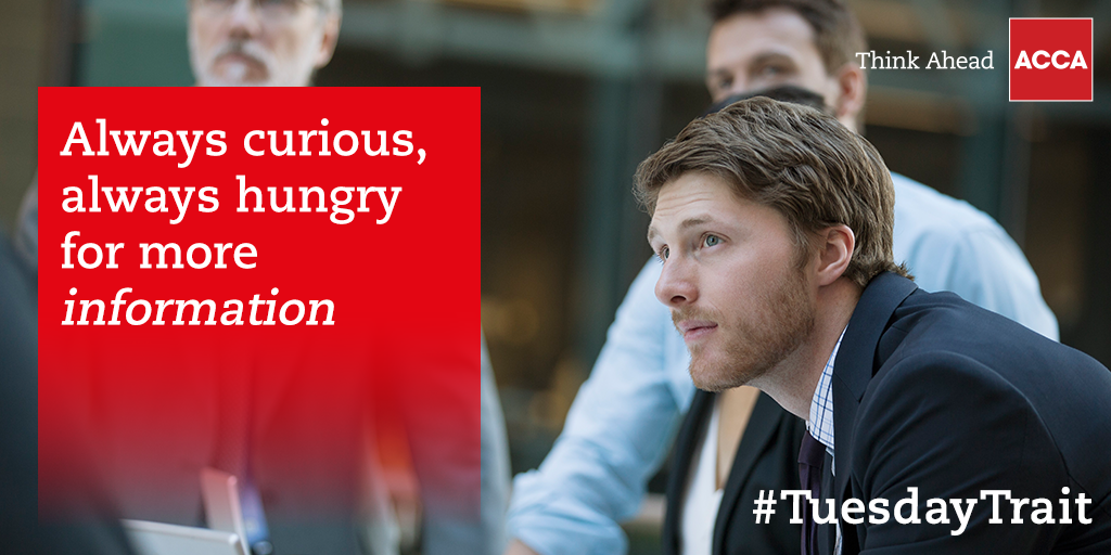 ACCA_PK's tweet photo. Noticed a similar trait in your #Accountants group? RT with your unique group trait and get featured! #TuesdayTrait https://t.co/R2BGlscz2y