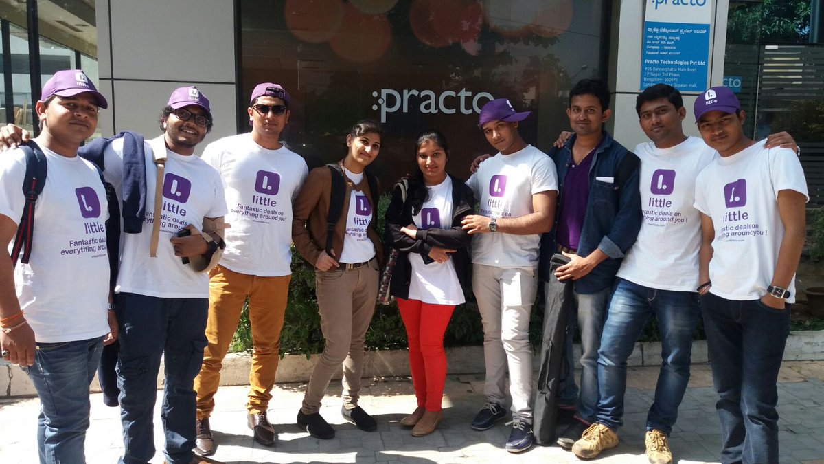 littleapp_in's tweet photo. The little team is there to meet you. See you @Practo  #LittleAtPracto https://t.co/qGeTWTEGTh