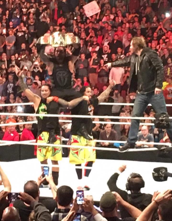 Amandalynn1485's tweet photo. @RomanReignsNet @WWERomanReigns congrats Roman no 1 deservesit as much as u ur fans ur daughter &amp; ur bros r so proud https://t.co/SGvRHaCWEK