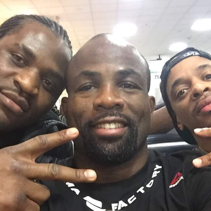 benkok13's tweet image. La #teampredator est bien arrivé à l&apos;@ufc pour #UFCOrlando . Premier fight de la soiree pour @francis_ngannou