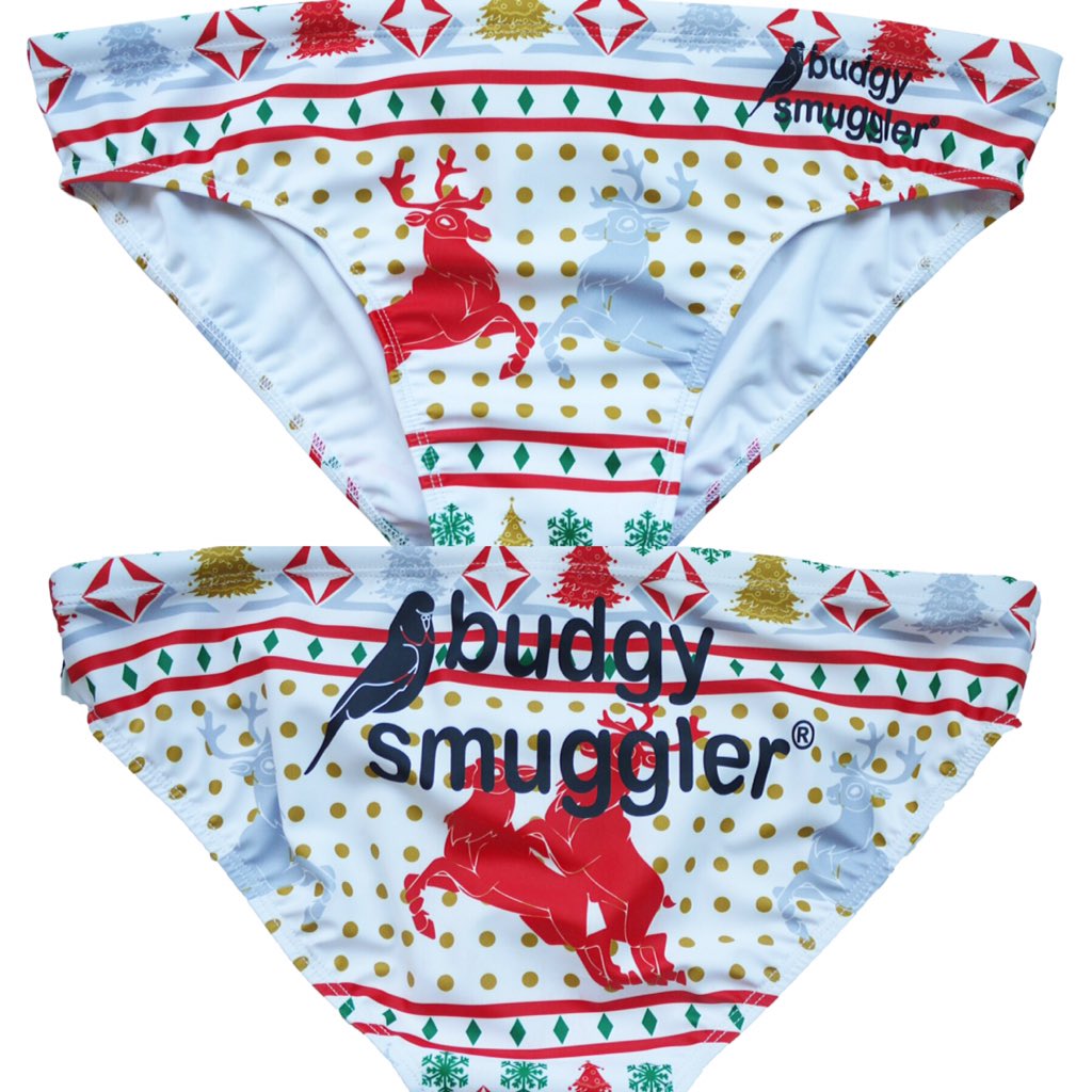BudgySmuggler's tweet image. RT for your chance to win a pair of The Bad Christmas Smugglers! 
Available online now at budgysmuggler.com.au