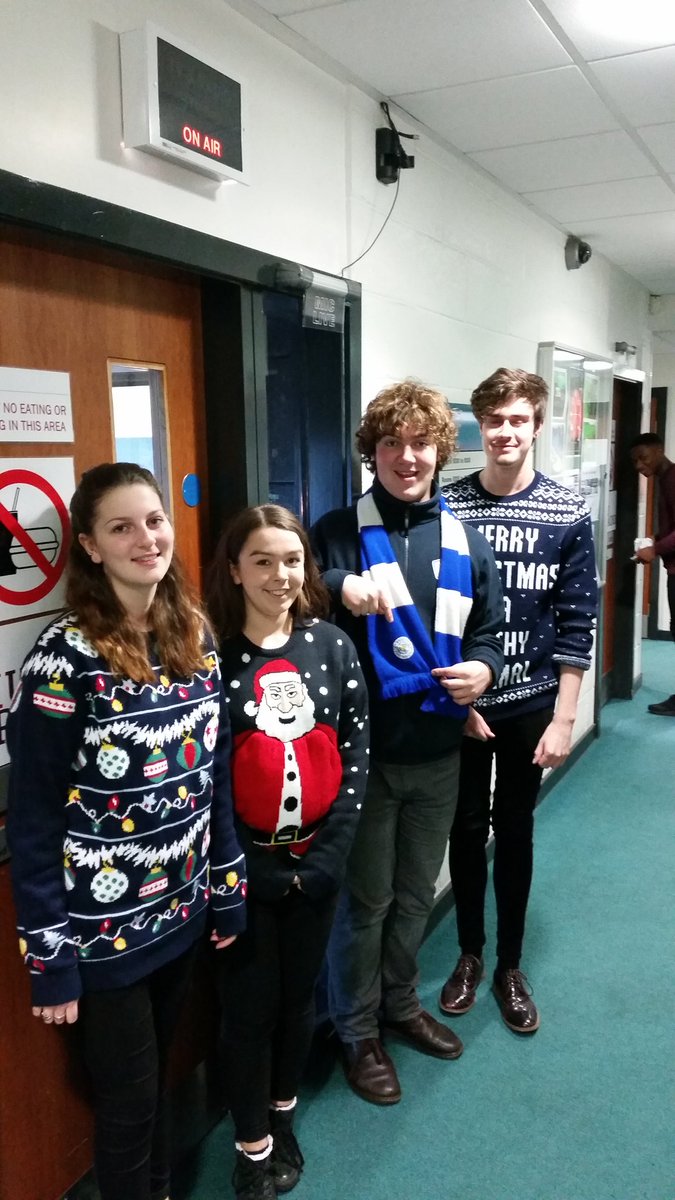 shuradio's tweet photo. Getting festive! Tune in from 1145.. https://t.co/kMTW5dybLX