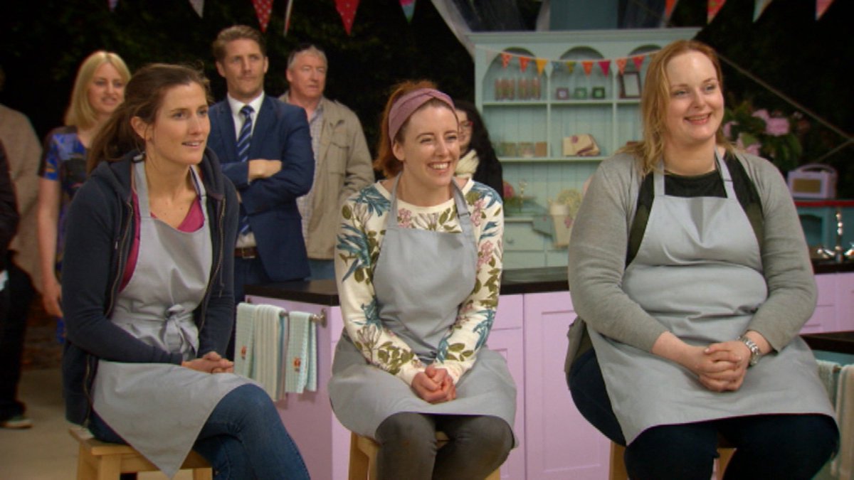 IrishBakeOff's tweet photo. Hard luck Emer and Clare! Paul &amp; Lilly found it extremely difficult to pick a winner as the standard was so high! https://t.co/NGAaABHQyT