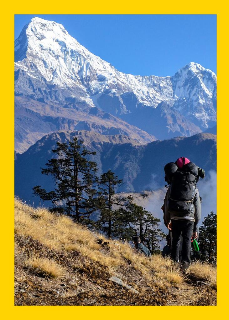 New_samachar's tweet photo. #Bharat_GAdv: #natgeojourneys #journeysCEOS #Nepal, abode of snow caped mountain. https://t.co/kaE6OQqNI3