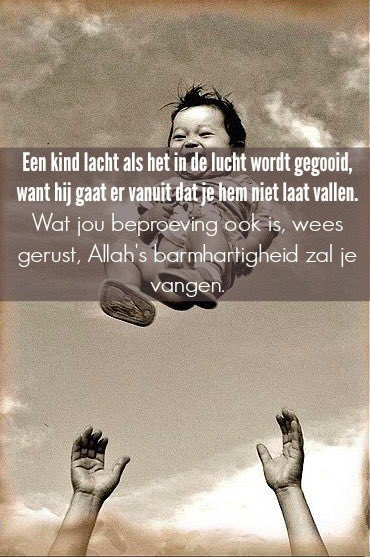 Wees gerust...