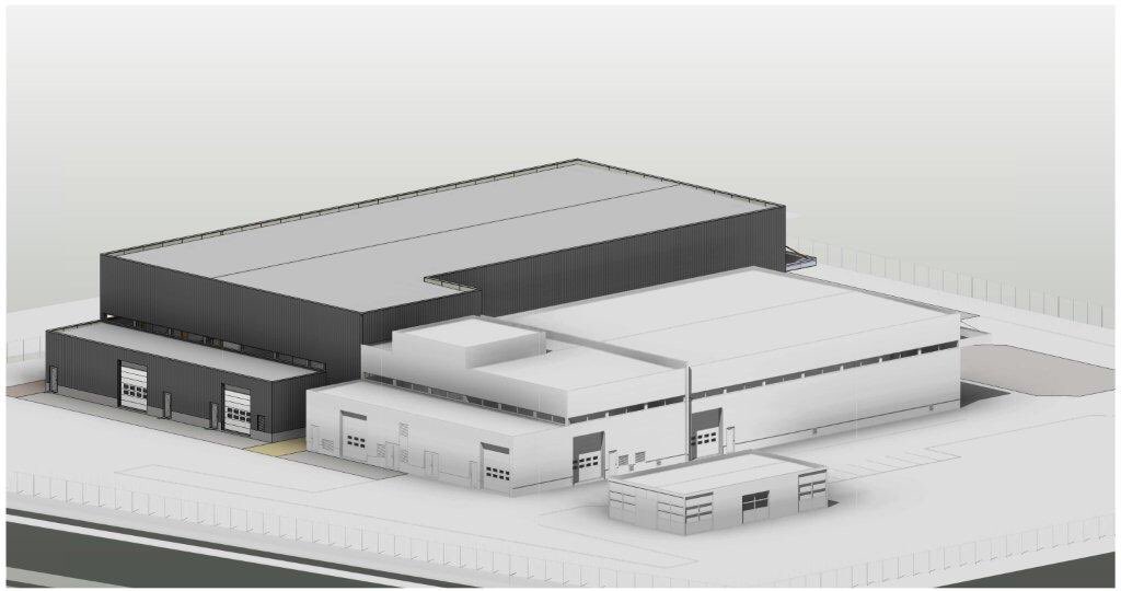 Opdracht voor de bouw van een bedrijfspand voor productie en opslag voor #Sekisui Europe in #almelo #vriezenveen