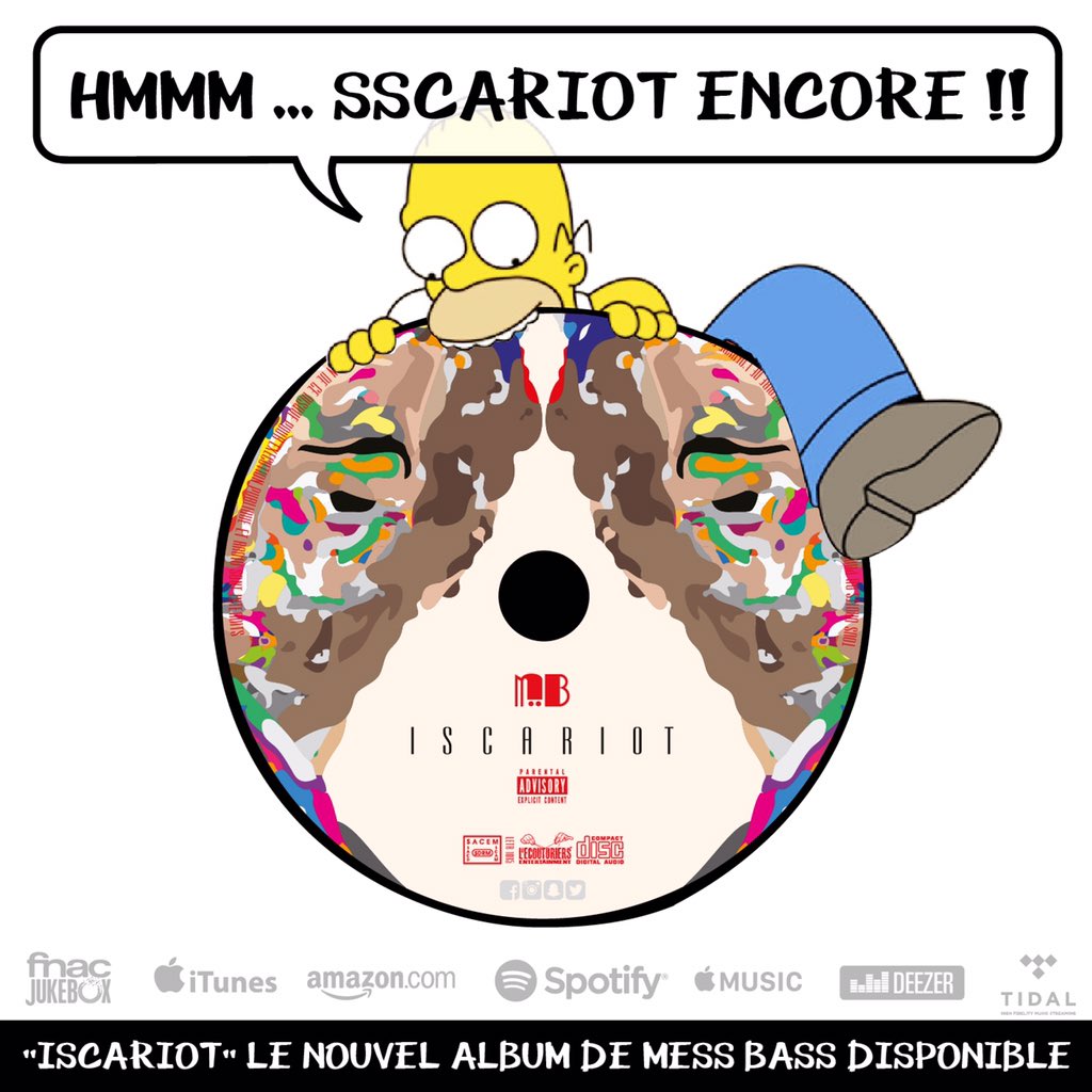 MessTwityBass's tweet photo. #Iscariot dispo #Fnac #Auchan #Leclerc #33AndCo49GrandRue mes #Basstos #LesSimpson #Homer #MessBass  #Strasbourg https://t.co/cgsparGX6h