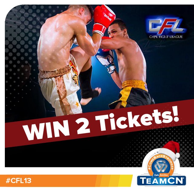 CiplaNutrition's tweet photo. RT this and tell us who your best SA MMA athlete is? You could WIN 2 tickets to @CapeFightLeague tomorrow! #CFL13 https://t.co/RQwO7cgnNq
