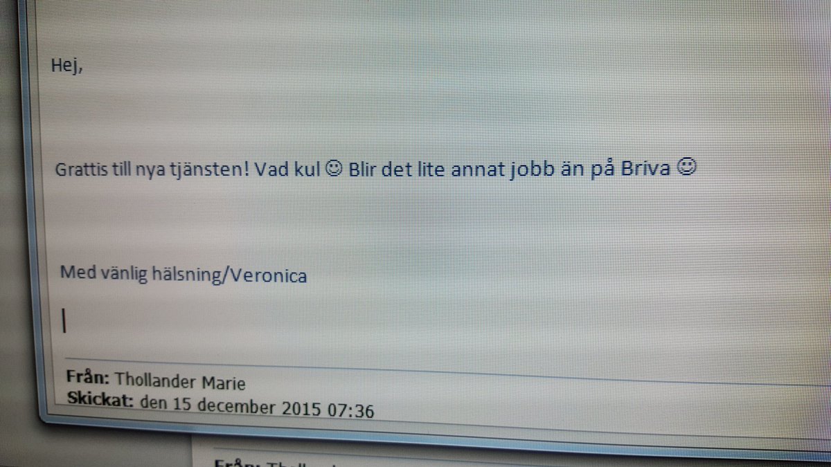 lillasysterMia's tweet photo. Ryktet sprider sig! #nytjänst #processledare https://t.co/1PHxkn2i05