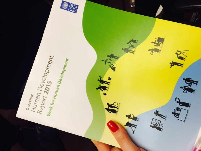MadSundell's tweet image. På @Utrikesdep och lyssnar på @IsabellaLovin som föredrar @UNDP Human Development Report 2015 #workfordevelopment