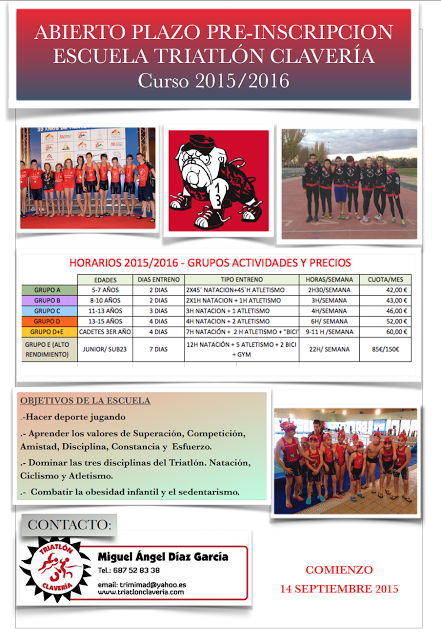 ETriclaveria's tweet photo. ¿Todavía no practican vuestros niñ@s ningún deporte? Vente con nosotros. Inscríbete en https://t.co/OEzzFCvnKx https://t.co/y9a293p6VB