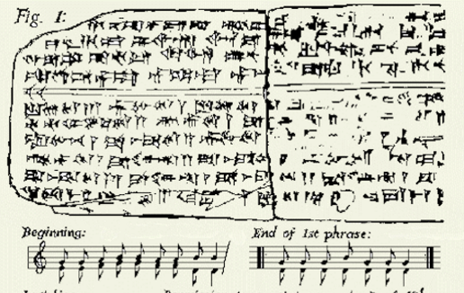 openculture's tweet photo. Listen to the Oldest Song in the World: A Sumerian Hymn Written 3,400 Years Ago https://t.co/EgNj04U5l2 https://t.co/cm9ebFbZIB