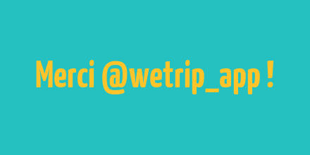 RadioMe_App's tweet photo. @wetrip_app merci de suivre @RadioMe_App ! Téléchargez gratuitement l'app : https://t.co/udiltSZf0n https://t.co/VU8jhz4eKp