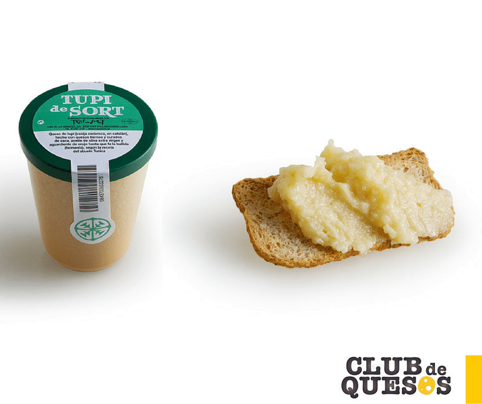 Clubdequesos's tweet image. TUPÍ DE SORT, crema de untar hecha de #queso de vaca curado, aceite de oliva y aguardiente 👉ow.ly/PdrMP