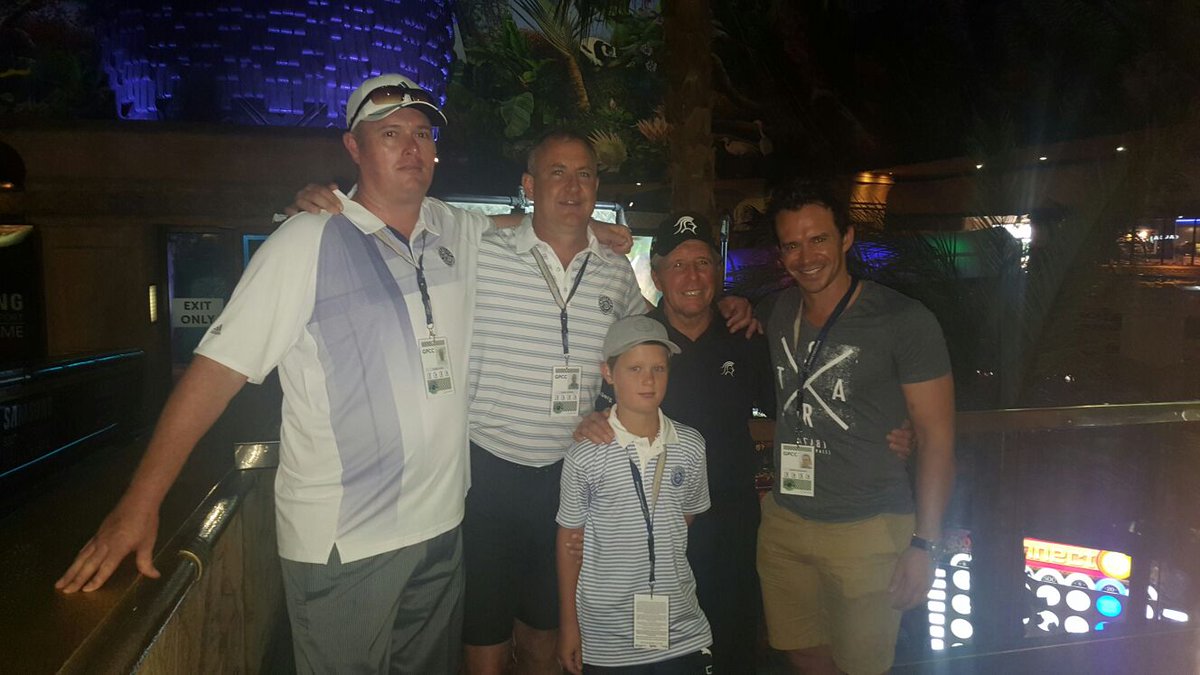 SA_SHOF's tweet image. What a honour to have @garyplayer @derickhougaard at our venue @SunCityResortSA @TaylorMadeGolf @adidasZA
