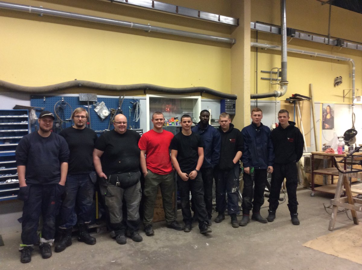 trainprestige's tweet photo. Last day today in Sweden for our #apprentices.
They've had a ball
@eispossible #arvidsjaur #swedishlapland https://t.co/kVR1SxAT3G