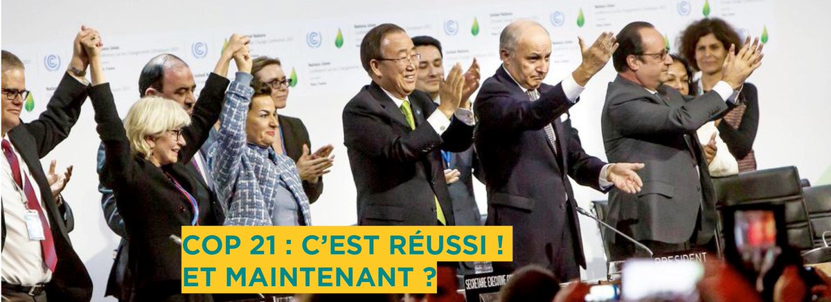 #COP21 : l'accord est signé ! Et maintenant ? bit.ly/1mjuIn6