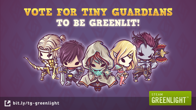kurechii's tweet photo. Tiny Guardians is on Steam Greenlight! Vote here: https://t.co/eEUJ6bjB5n
#steamgreenlight #indiegame #steamgames https://t.co/jJv1LwBEU4