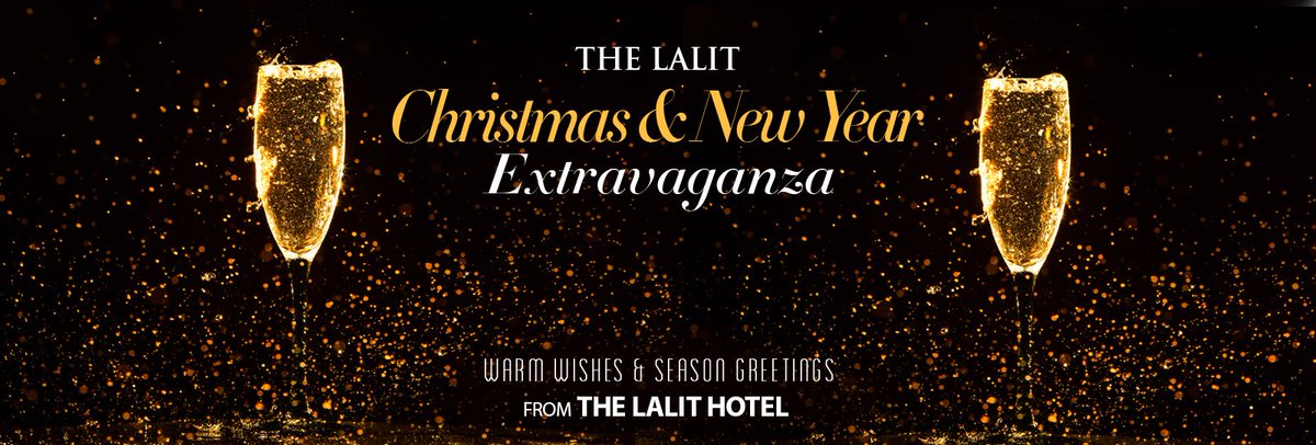 TheLalitGroup's tweet image. #SeasonsGreetings from #TheLalit.We wish to make this time of the year happier. Know more :thelalithotels.in/new-year/index…