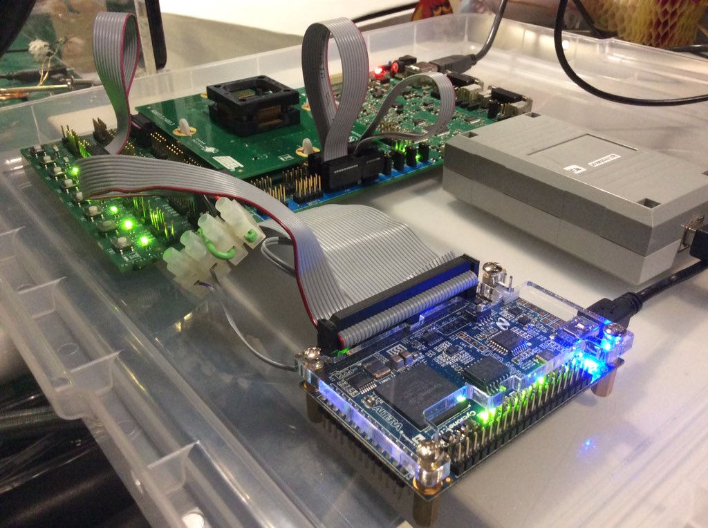 mySpacecraft's tweet photo. Fuzz testing #PocketSpacecraft.com @Atmel ATmegaS128 flight software port with FPGA Interplanetary CubeSat Emulator https://t.co/h1q8Mq22NF