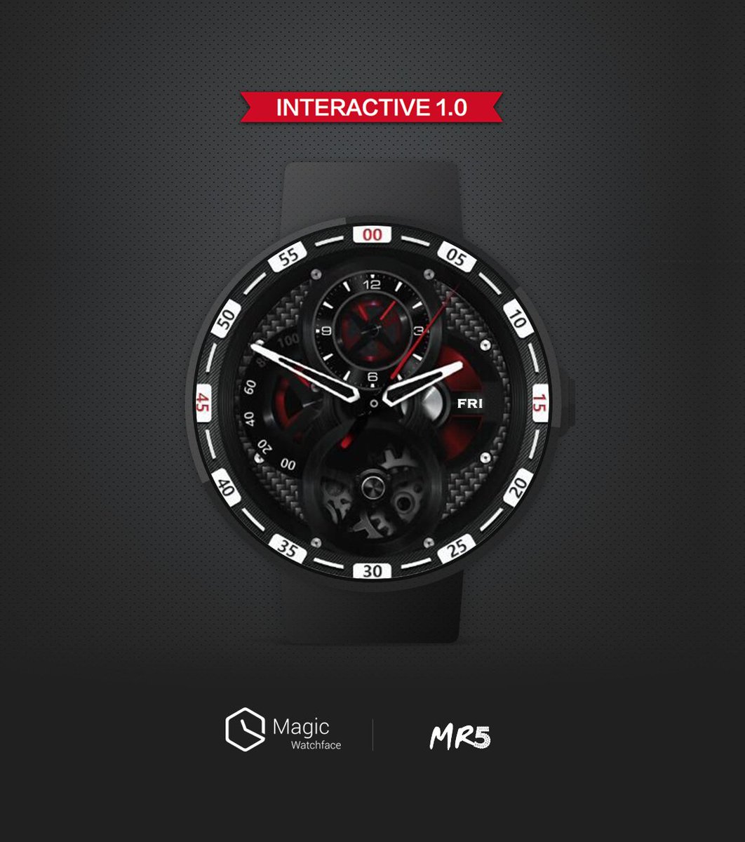 MagicWatchface's tweet image. Watch Face O5-Ranger(Free version) is a military style watch face, hope you like it . goo.gl/9GkUYj
