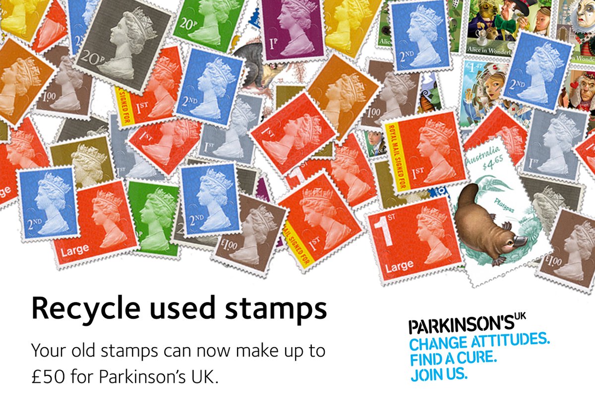 ParkinsonsUK's tweet photo. Don't forget to recycle your Christmas stamps to raise money for us! Find out more: https://t.co/UIduPmTfL8 https://t.co/nCgns62eTR