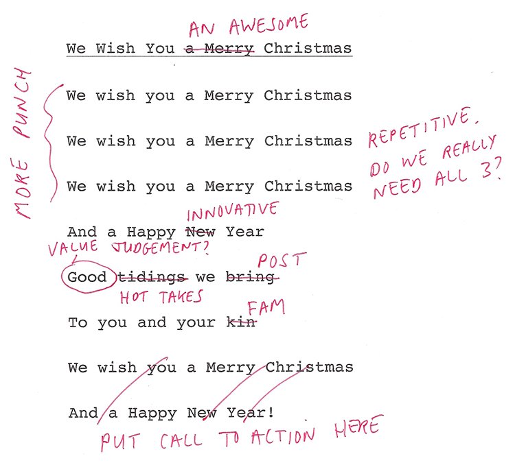 tomcopy's tweet photo. We wish you an awesome Christmas #xmasclienttweaks #copywriting https://t.co/c1rpKhJ3t3