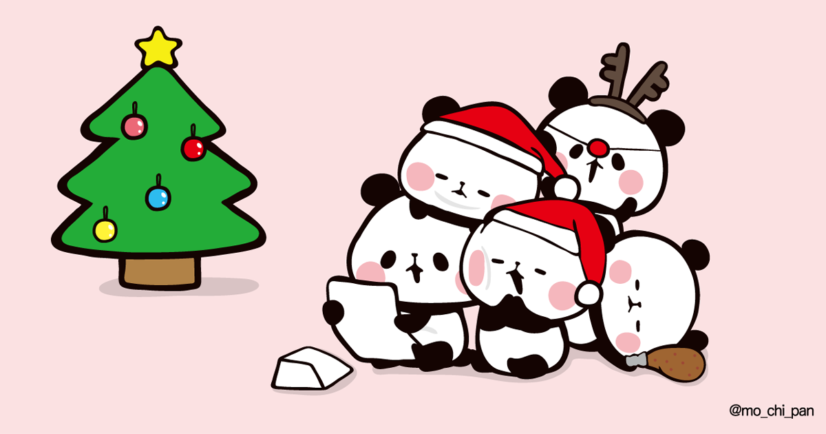 もうすぐクリスマス♪ 楽しみだねーー！ ちびぱんサンタ、お手紙