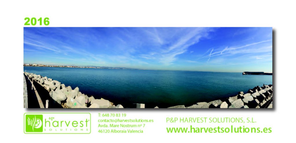 PPharvestsol's tweet photo. Ya tenemos el calendario 2016 https://t.co/v39GHEM2Tx