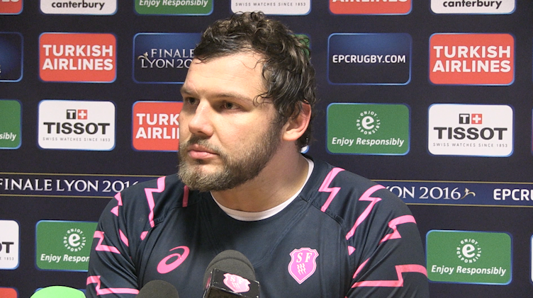 SFParisRugby's tweet photo. #CONF: #GerhardMostert "Trévise va venir ici en voulant sa revanche" #SFPvTRE #ChampionsCup #SFParis https://t.co/zcUMYp5Rv2