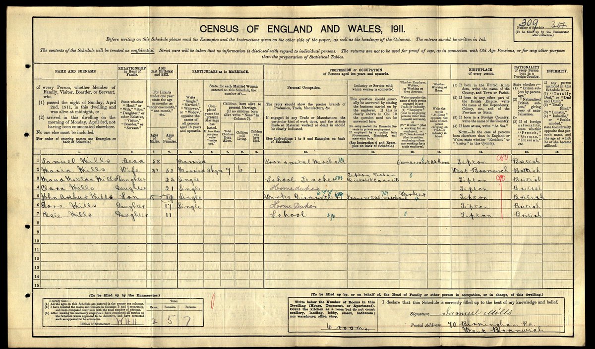 writinglivesES's tweet photo. Excited to share with you all the first document of #maudclarkes family tree! #blogger #autobiography #tipton https://t.co/x8rezpPXQw