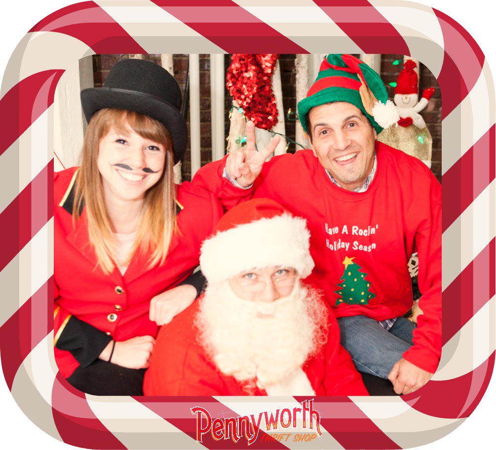 SSThrift's tweet photo. This week all Christmas items, plus red-tag clothing are 50% off. Also -- all slacks &amp; jeans are only $2 each! https://t.co/8gVgL0xGA9
