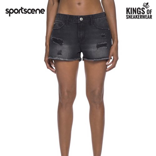 sportscene on X: Shop Redbat Women's Acid Wash Cheeky Shorts