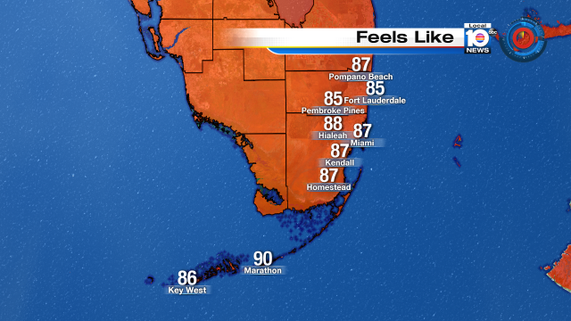 Checkout these Temps already! Watch Local10 for more at noon https://t.co/skrD7RhfUz